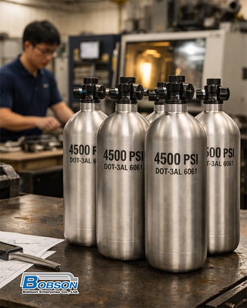 4500 PSI High-pressure Cylinders