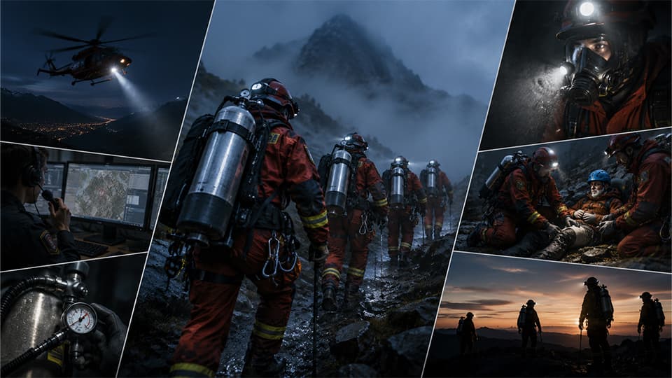 4500 PSI High-Pressure Cylinders: Compact Solutions for Emergency Air Supply Applications