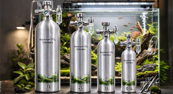 A Beginner’s Guide to Aquascaping CO2 Cylinders: Aluminum vs. Steel Tanks