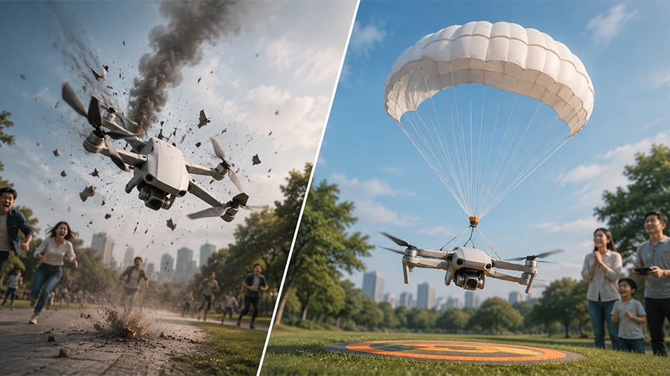 Drone Parachute Systems: How Reliable Cylinders Protect Drones During Emergencies