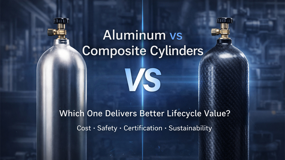 What Advantages Do Aluminum Cylinders Offer Compared to Composite Cylinders for Gas Storage?